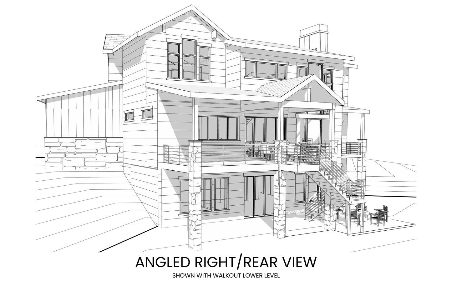 Modern-House-Plan-with-Four-Bedrooms-Right-Rear-View-Rocky-Mountain-Plan-Company-Citadel-Peaks