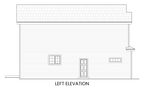 Side view showcasing the home’s efficient footprint and single-car garage.