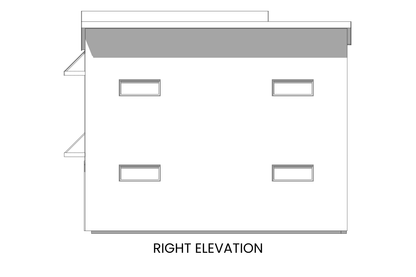 Contemporary-Carriage-House-Plan-Right-Elevation-Rocky-Mountain-Plan-Company-Scarlet-Avens