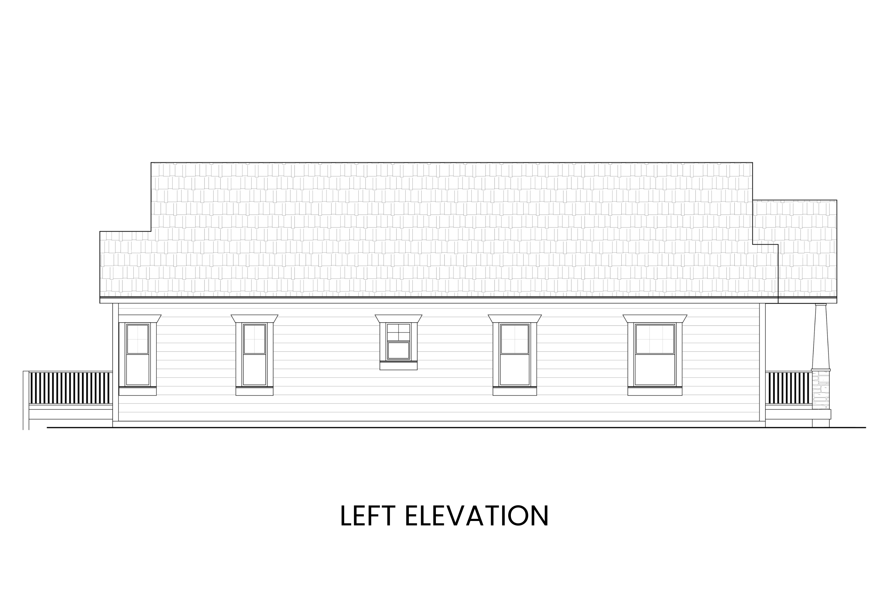 Craftsman-Cabin-Ranch-Plan-with-Three-Bedrooms-Left-Elevation-Imogene-Lake