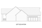 Side profile highlighting covered deck and angled roofline