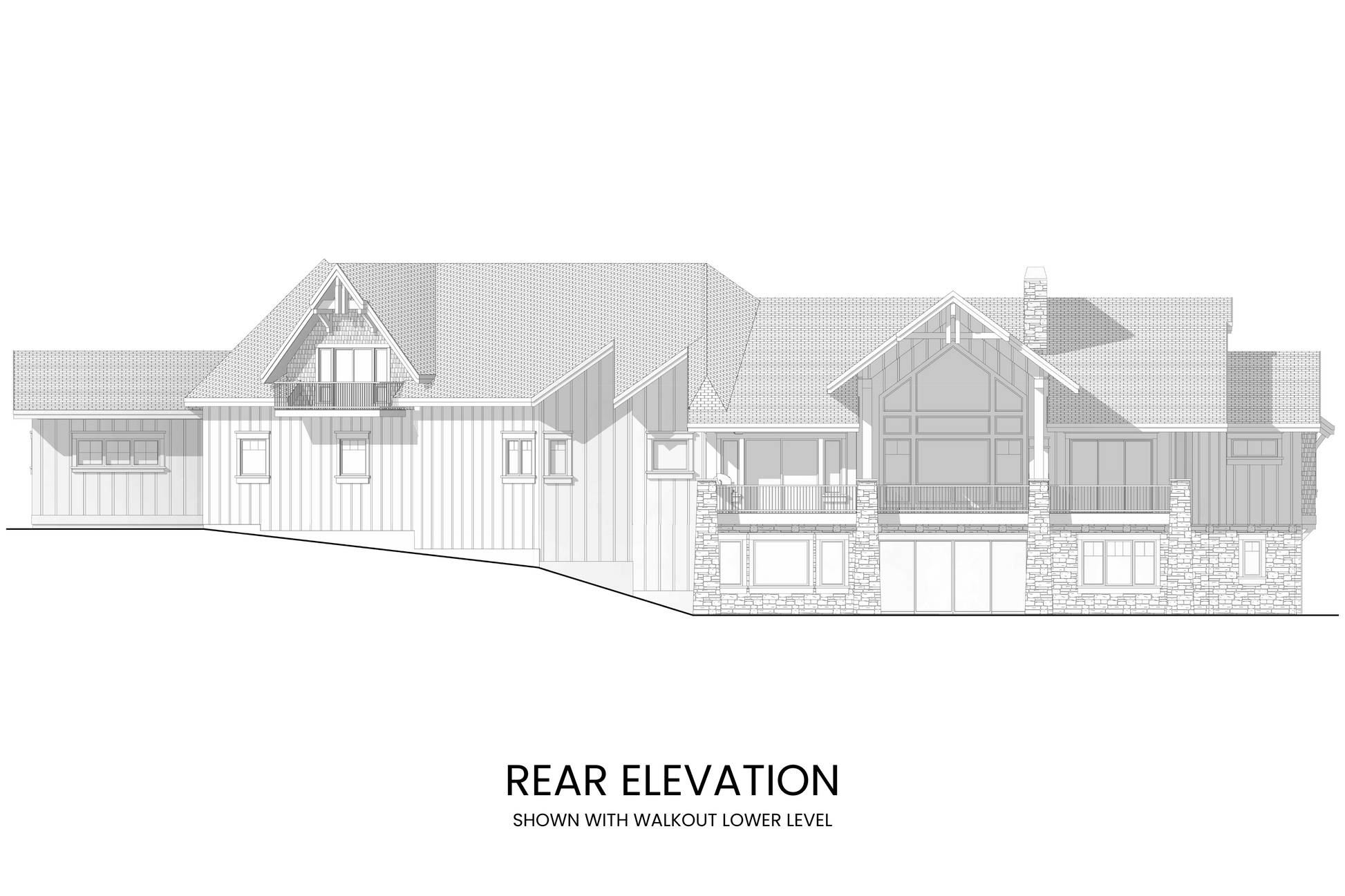 Grand-Mountain-Lodge-Plan-with-Lower-Level-Expansion-Rear-Elevation-Rocky-Mountain-Plan-Company-Blizzard-Mountain