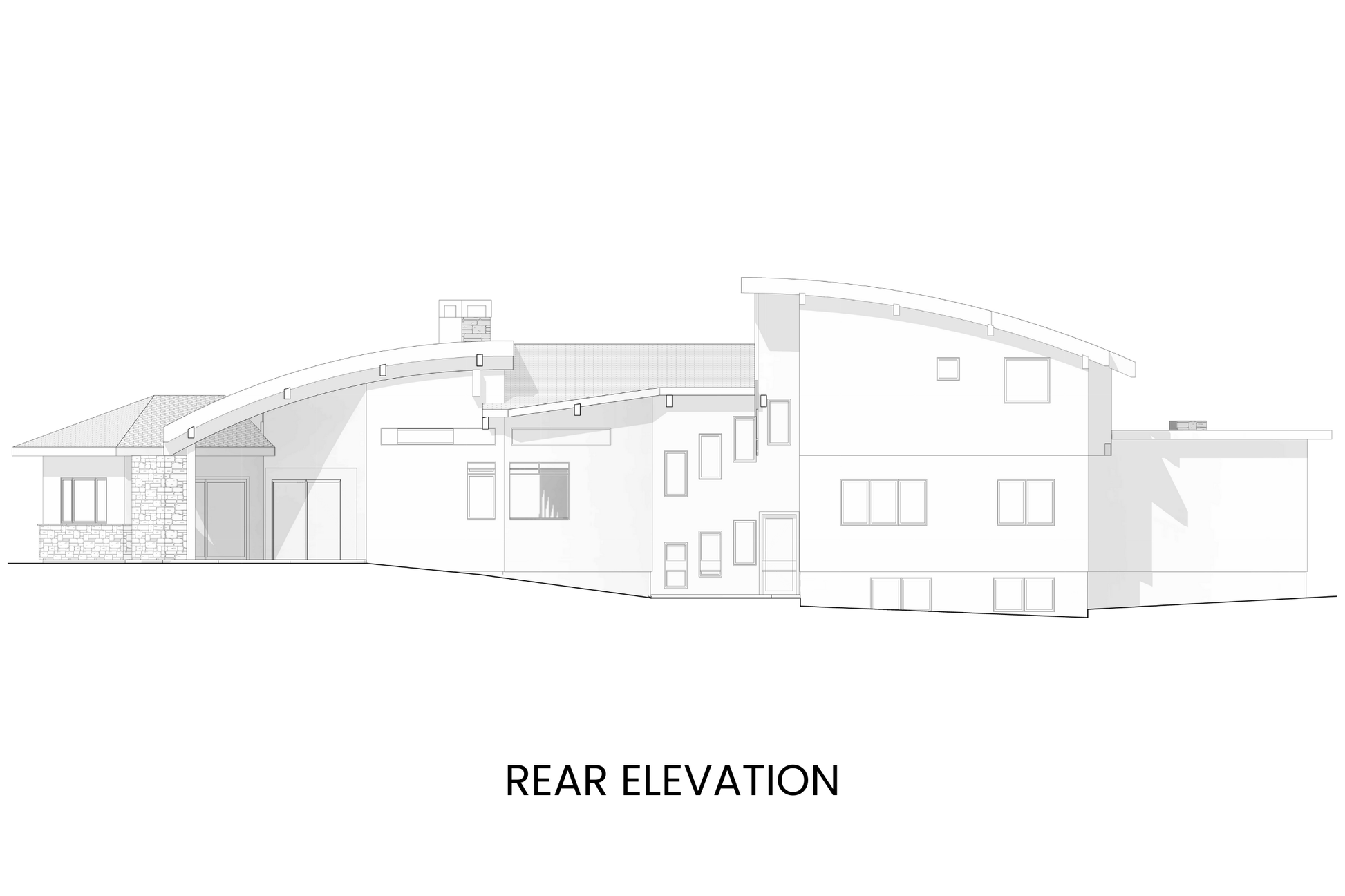 Luxe-Contemporary-House-Plan-with-Upper-Level-Primary-Suite-Front-Rear-Elevation-Rocky-Mountain-Plan-Company-Mount-Werner