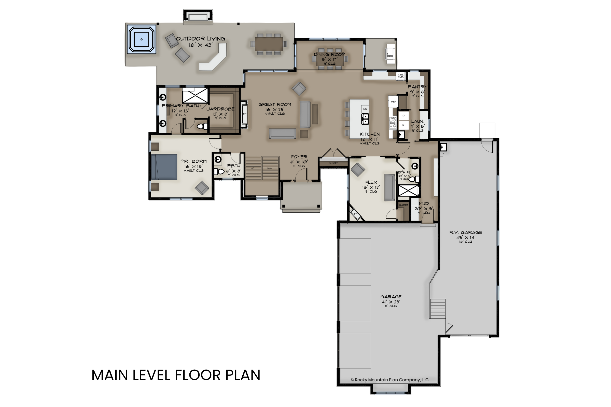 Luxurious-Modern-Farmhouse-Plan-with-RV-Garage-Main-Level-Floor-Plan-Rocky-Mountain-Plan-Company-Prickly-Rose