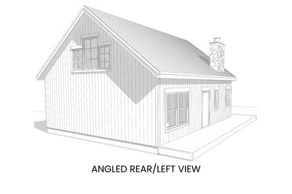 Modern-Farmhouse-ADU-Plan-Rear-Left-View-Rocky-Mountain-Plan-Company-Lark-Bunting