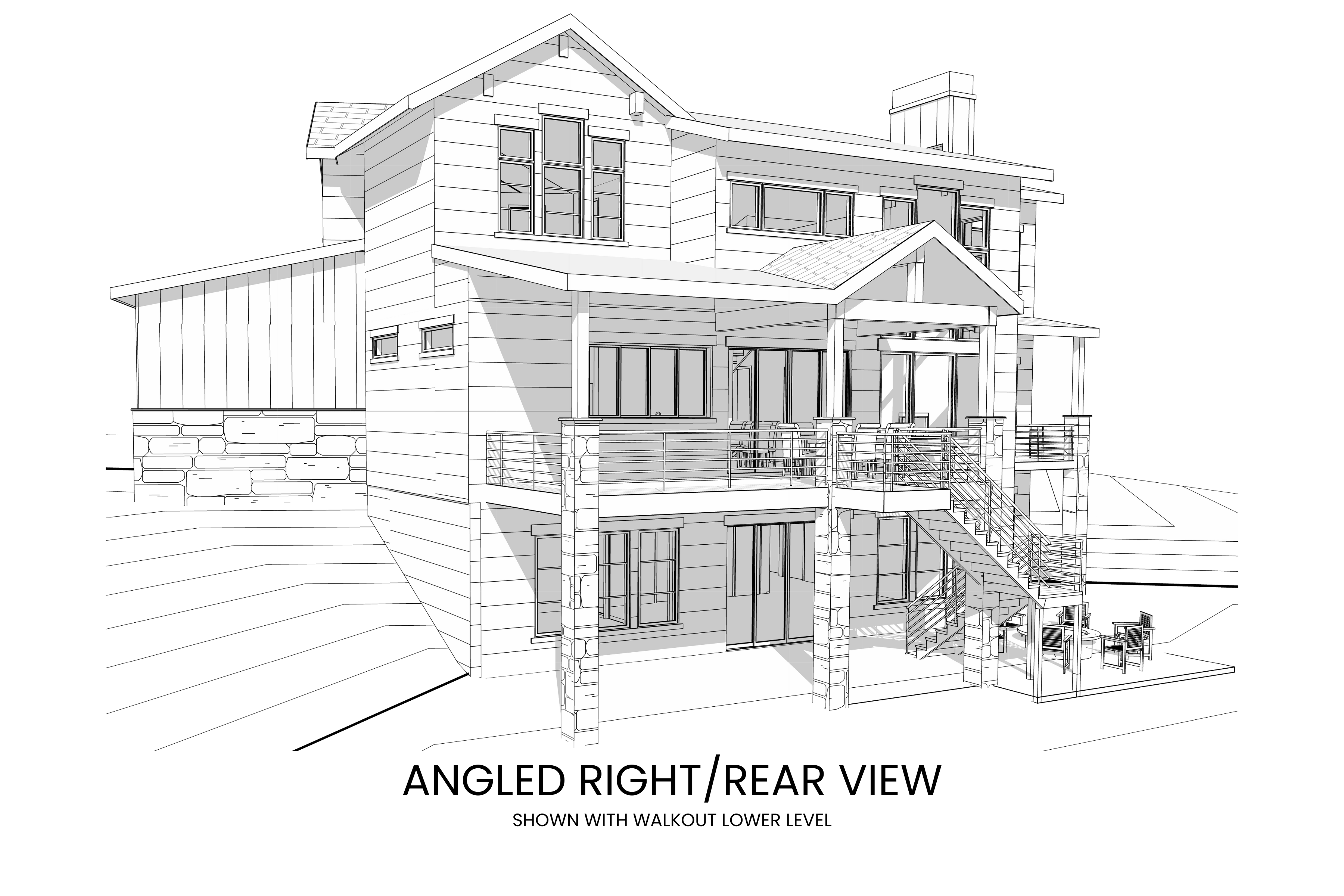 Modern-House-Plan-with-Four-Bedrooms-Right-Rear-View-Rocky-Mountain-Plan-Company-Citadel-Peaks
