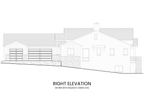 Modern-Lodge-Farmhouse-Ranch-Plan-with-Lower-Level-Expansion-Right-Elevation-Rocky-Mountain-Plan-Company-Lodgepole
