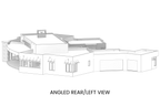 Modern-Minimalist-Ranch-Plan-for-Wide-Sites-Rear-Left-View-Rocky-Mountain-Plan-Company-Crescent-Lake