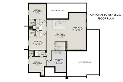 Modern-Prairie-Ranch-Plan-Lower-Level-Floor-Plan-Rocky-Mountain-Plan-Company-Cypress