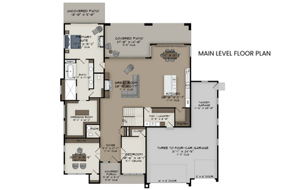 Modern-Prairie-Ranch-Plan-Main-Level-Floor-Plan-Rocky-Mountain-Plan-Company-Cypress
