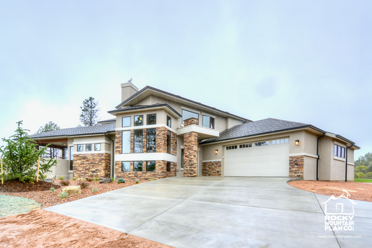 Modern-Prairie-Two-Level-Plan-Exterior-Rocky-Mountain-Plan-Company-Cathedral-Lake