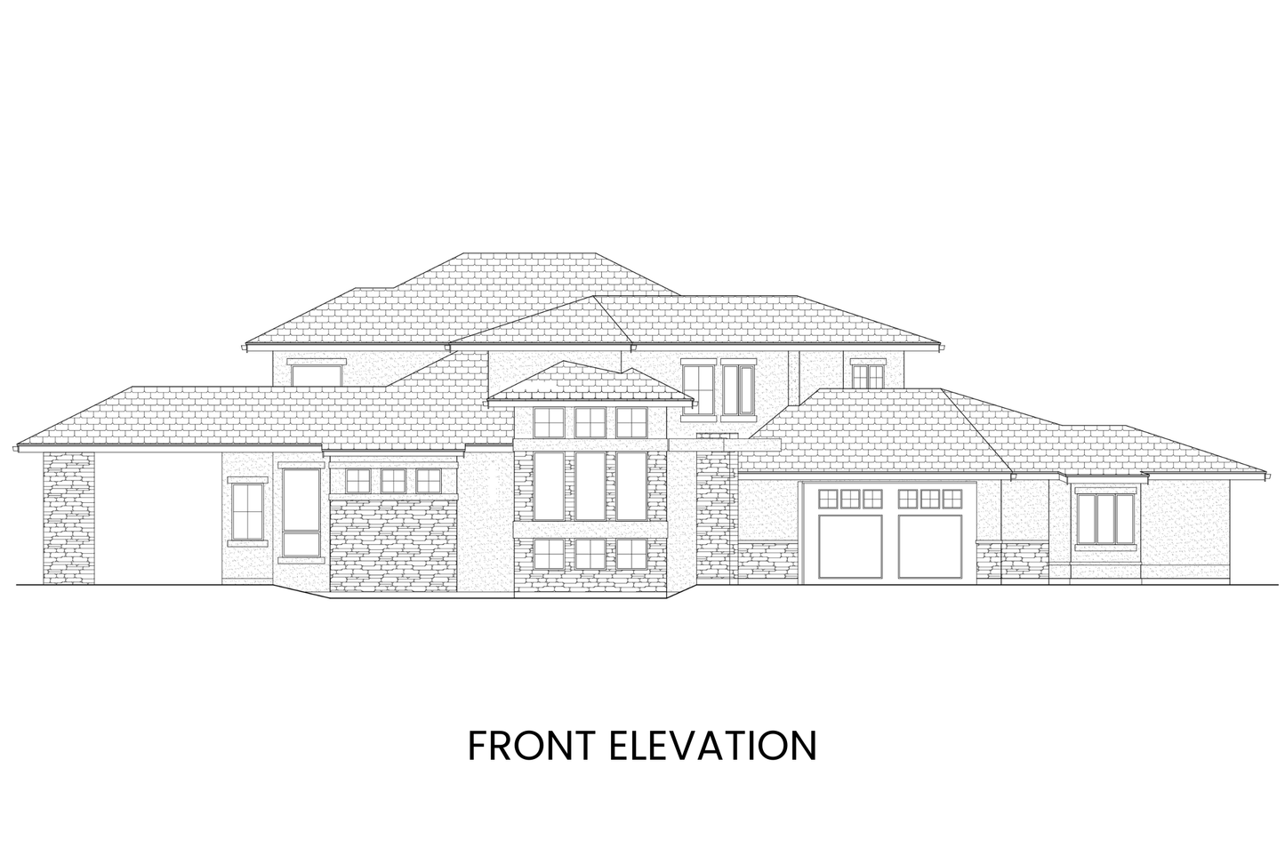 Modern-Prairie-Two-Level-Plan-Front-Elevation-Rocky-Mountain-Plan-Company-Cathedral-Lake