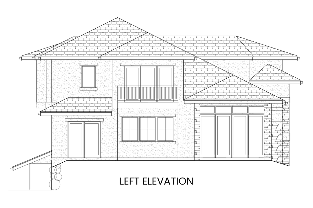Modern-Prairie-Two-Level-Plan-Left-Elevation-Rocky-Mountain-Plan-Company-Cathedral-Lake