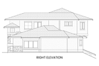Modern-Prairie-Two-Level-Plan-Right-Elevation-Rocky-Mountain-Plan-Company-Cathedral-Lake