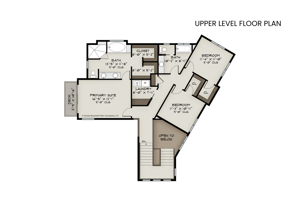 Modern-Prairie-Two-Level-Plan-Upper-Level-Floor-Plan-Rocky-Mountain-Plan-Company-Cathedral-Lake
