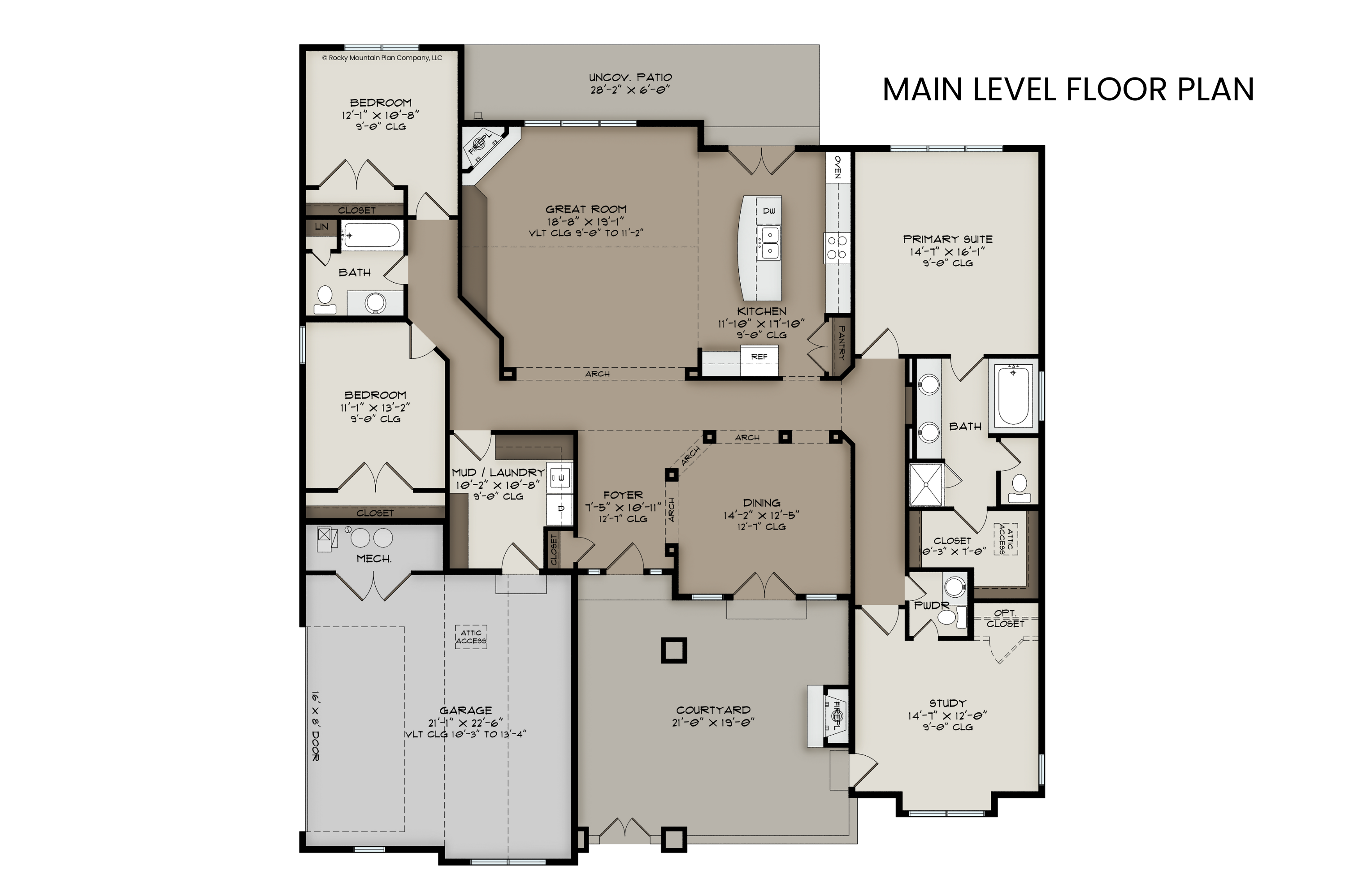 Family-Friendly House Plans | Open Layout & 3–5 Bedrooms – Rocky ...