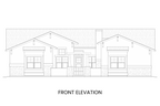 Front elevation of Annette Lake showcasing the welcoming courtyard entrance and classic Craftsman architectural features.