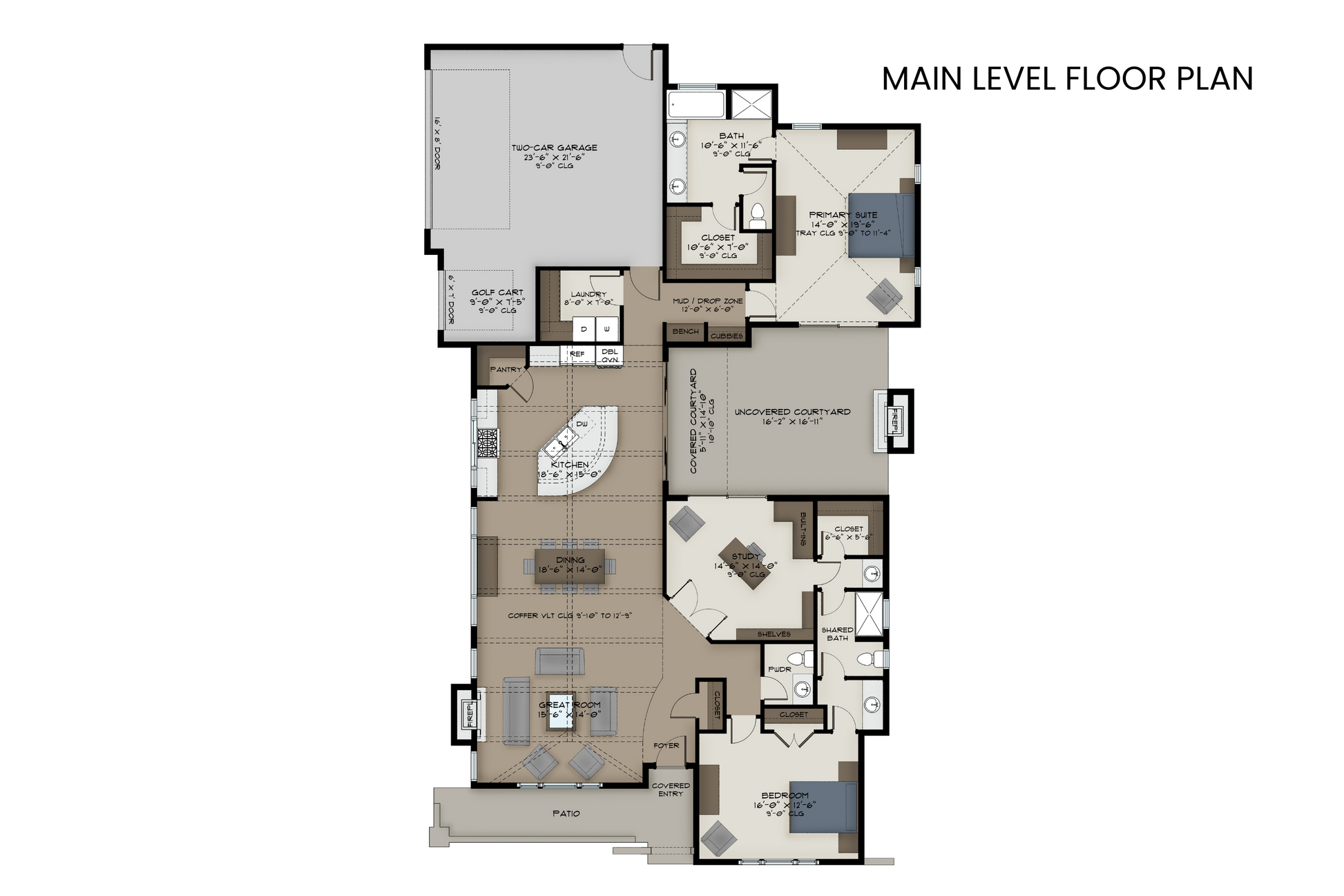 Spanish-Revival-Courtyard-Ranch-Plan-Main-Level-Floor-Plan-Rocky-Mountain-Plan-Company-Coast-Redwood