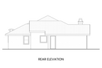 Spanish-Revival-Courtyard-Ranch-Plan-Rear-Elevation-Rocky-Mountain-Plan-Company-Coast-Redwood