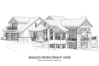 Ultimate-Vacation-Lodge-Plan-with-Guest-Suites-Front-Right-View-Rocky-Mountain-Plan-Company-Meadow-Creek