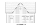 Goat Hill left elevation — Rocky Mountain Plan Company